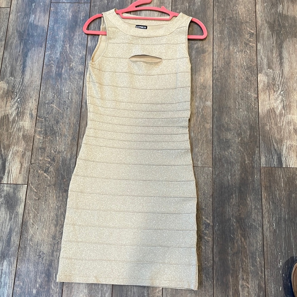 Express keyhole dress